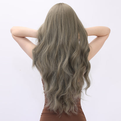 Malani | Grey | Long Wave Hair Wig | 24inch | SM7215 | Apn Popinrow