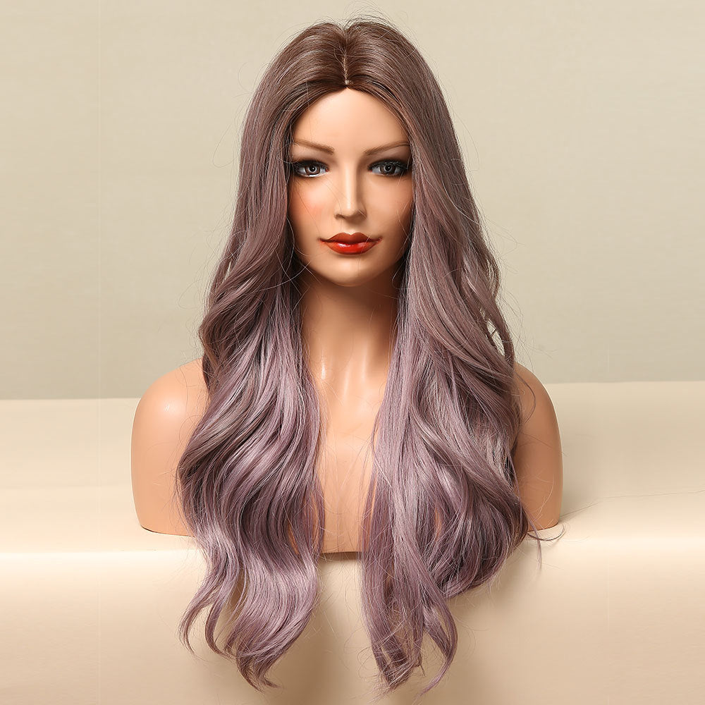 Zara | Purple Gray Gradient Wig | Loose Wave Wig | 26 inch Wig | SM5224 | Apn Popinrow