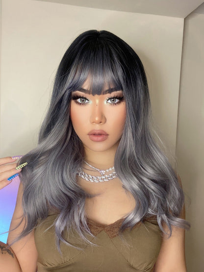 Gray Gradient | Loose Wave | 22inch | Apn Realway