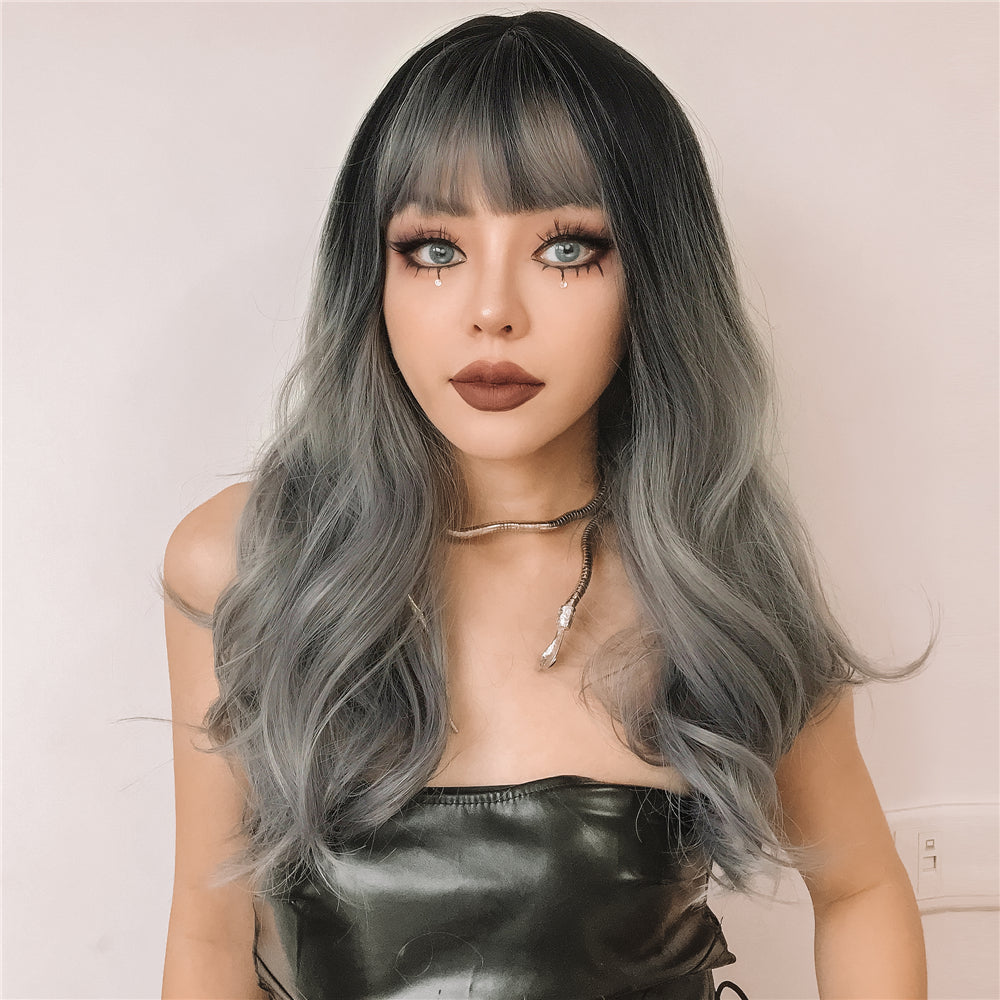 Gray Gradient | Loose Wave | 22inch | Apn Prtheuscn1