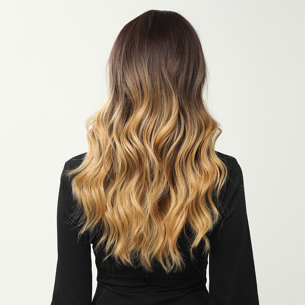 Brown-Blonde Gradient | Loose Wave | 22inch | Apn VIPS