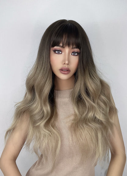 Golden Gradient | Wavy Curly | 26inch | Apn VIPS