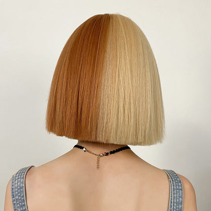 Cosplay | Golden Orange | Straight Bob | 12inch | SM6164 | Apn KolifySZ