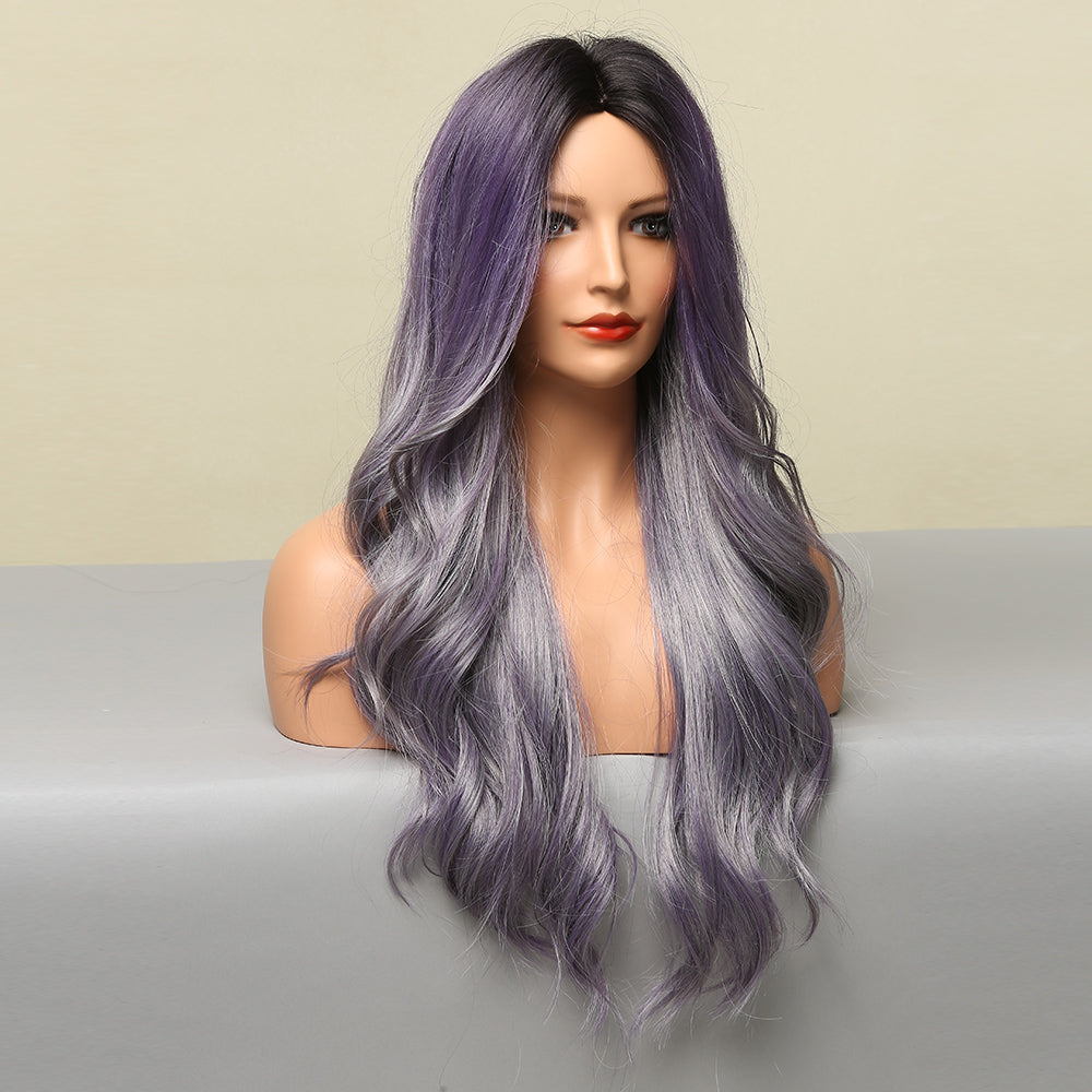 Purple Gradient | Loose Wave | 28inch | SM027 | Apn Artop