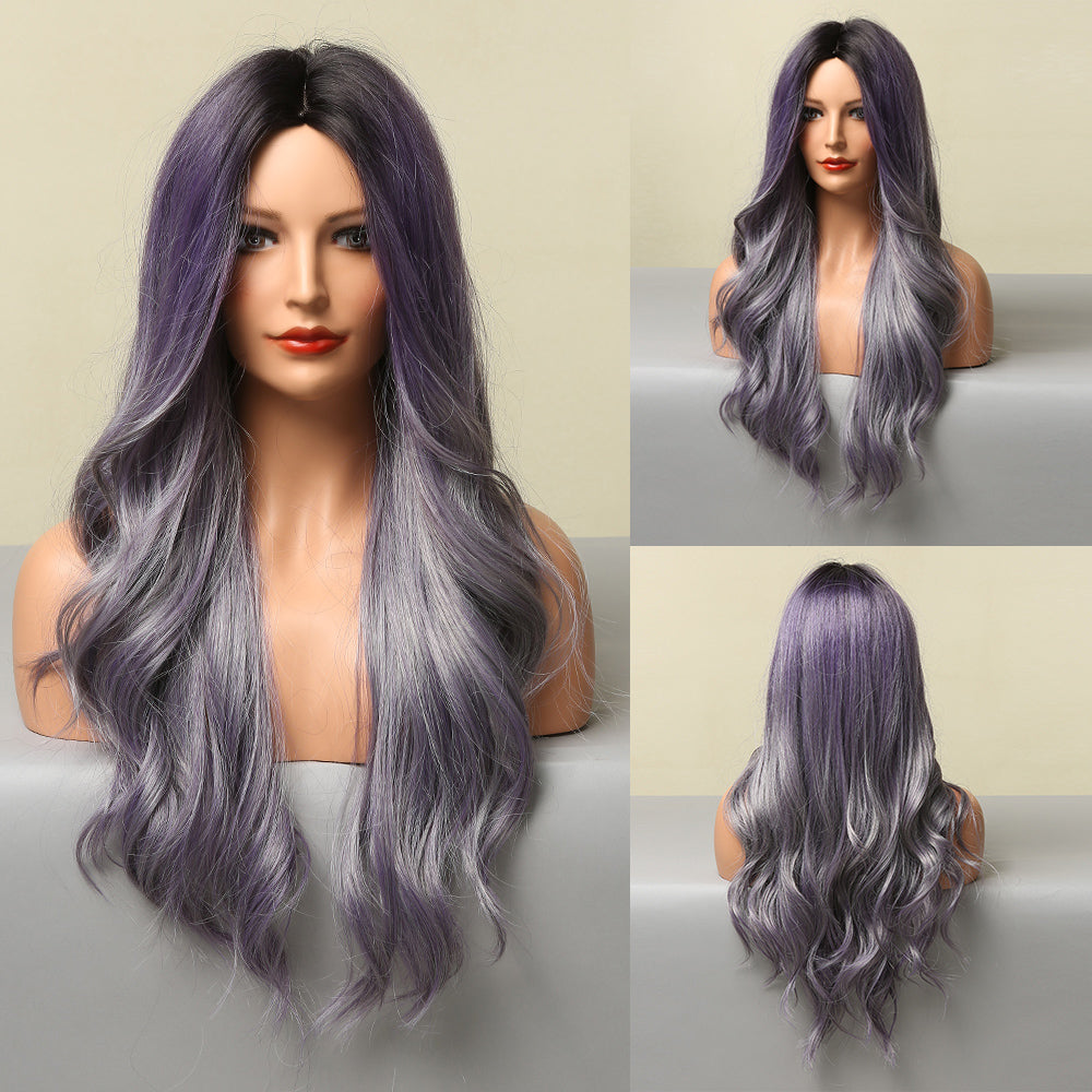 Purple Gradient | Loose Wave | 28inch | SM027 | Apn ZYJX