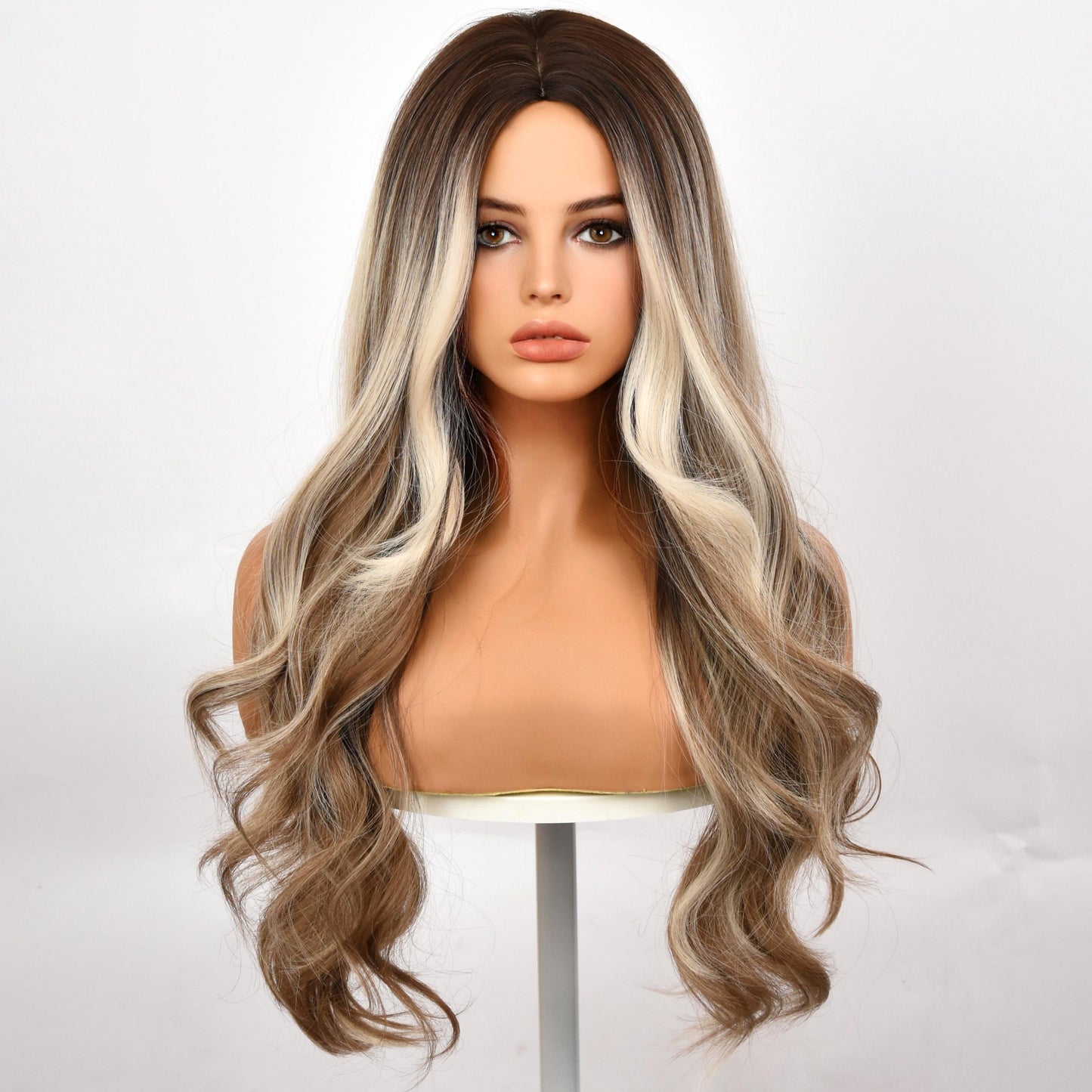 Julianna | Blonde Dragon Beard Brown Gradient | Body Wave | 30 Inch | SM6966 | Apn Popinrow