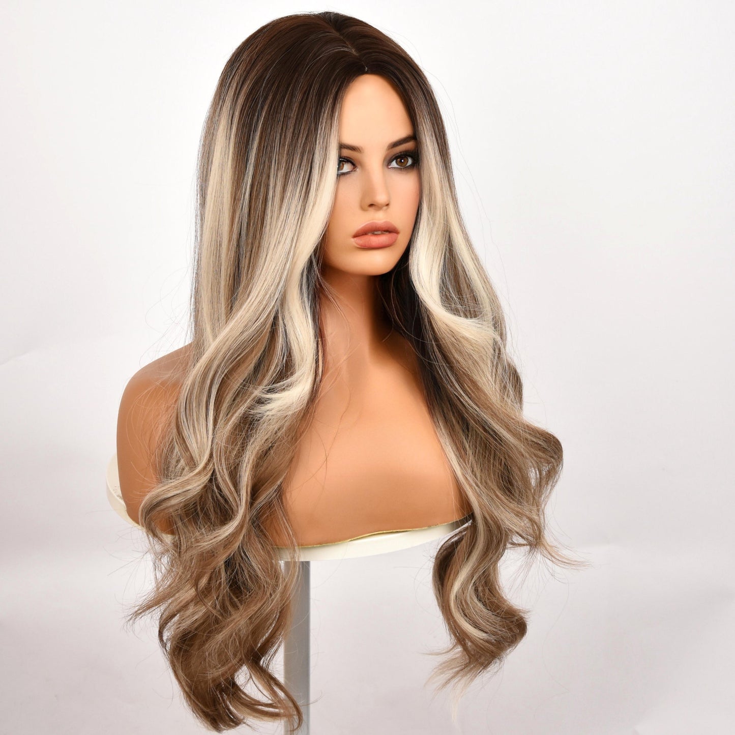 Julianna | Blonde Dragon Beard Brown Gradient | Body Wave | 30 Inch | SM6966 | Apn Popinrow