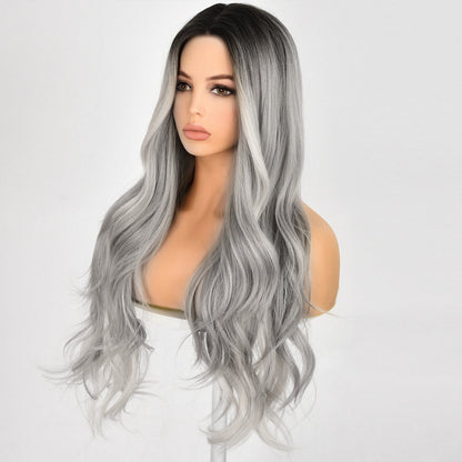 White Dragon Beard Grey Gradient | Body Wave | 30" | SM1622 | Apn Kolifyph2