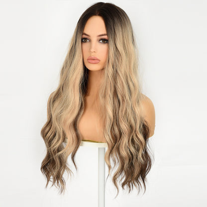 Golden & Brown Mixed | Body Wave | 30 Inch | Apn LAP | SM5307