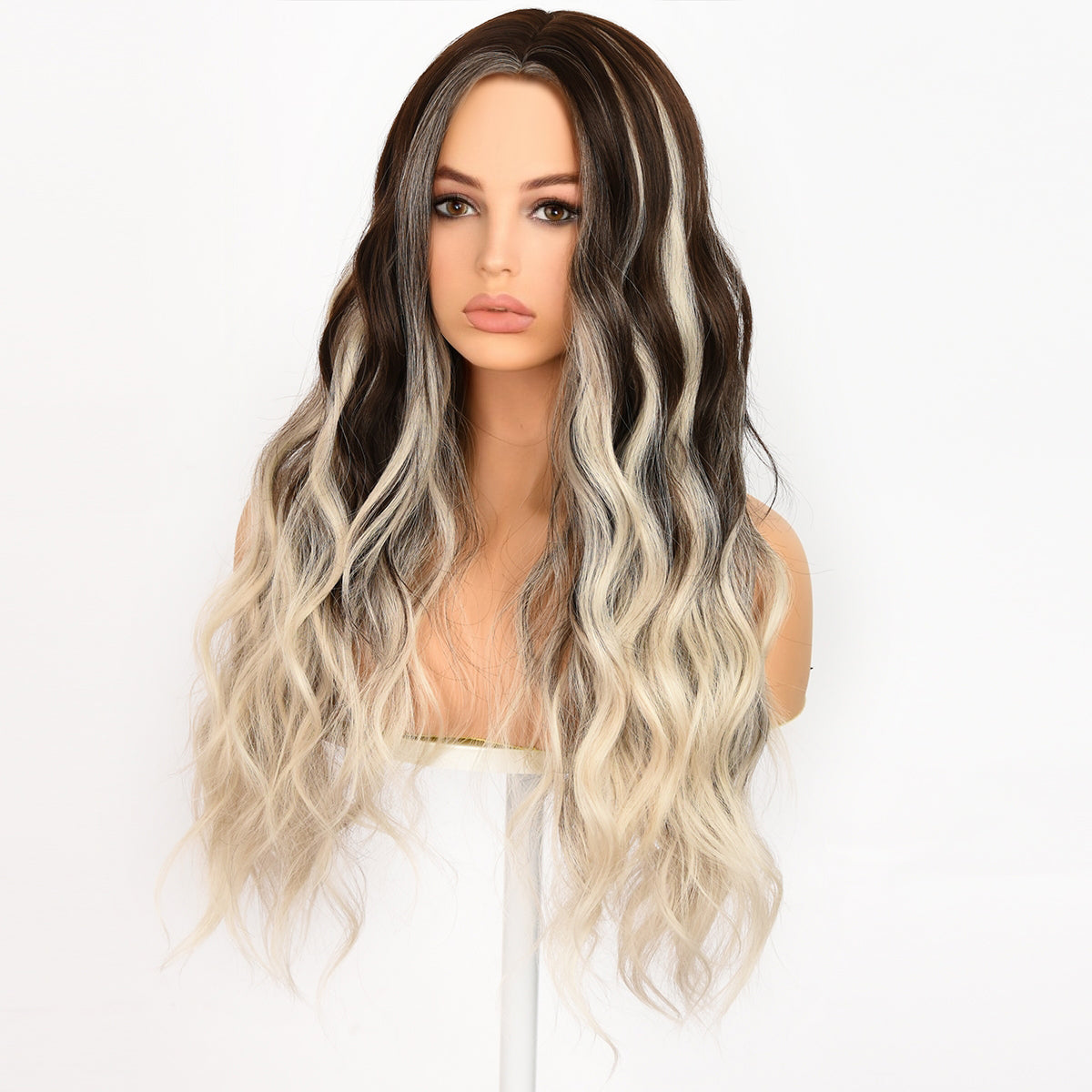 Dark Brown dyed Blonde | Body Wave | 30" | Apn VIPS