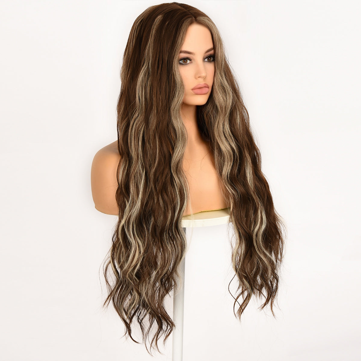 Golden dragon beard Dyed Brown | Body Wavy | 30" | SM5308 | Apn Artop