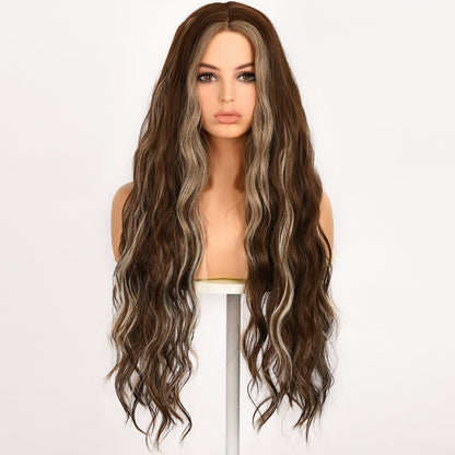 Golden dragon beard Dyed Brown | Body Wavy | 30" | Apn Prtheuscn1