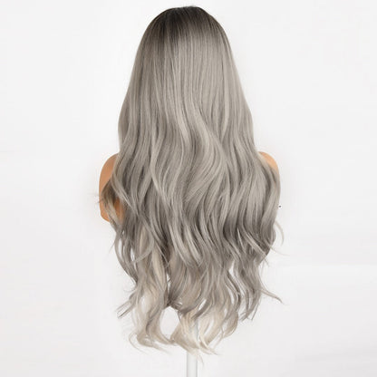 White Dragon Beard Grey Gradient | Body Wave | 30" | SM1622 | Apn Artop