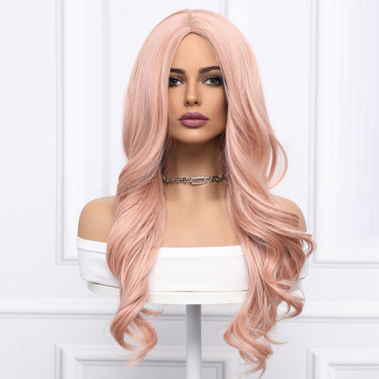 Olive | Pink Wig | Loose Wave Wig | 24 inch Wig | TM Pop