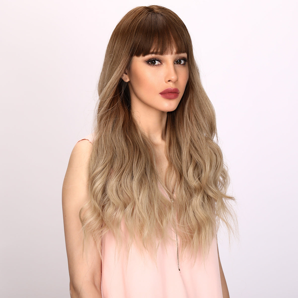 Faith | Blonde and Ombre Wig | Loose Wave Wig | 26 inch Wig | TM Pop