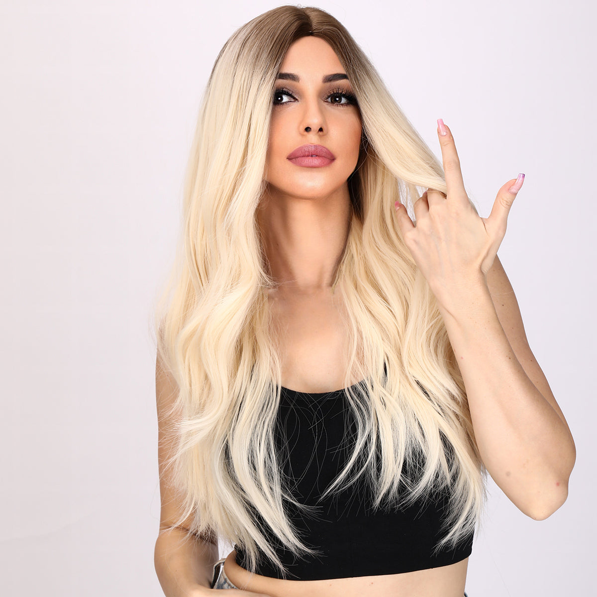 Summer | Blonde and Ombre Wig | Body Wave Wig | 28 inch Wig | TM Pop
