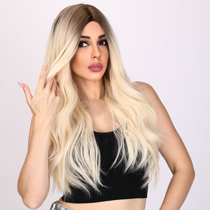 Summer | Blonde and Ombre Wig | Body Wave Wig | 28 inch Wig | TM Pop