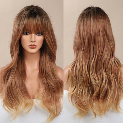 Orange Gradient | Loose Wave | 26inch | Apn Realway