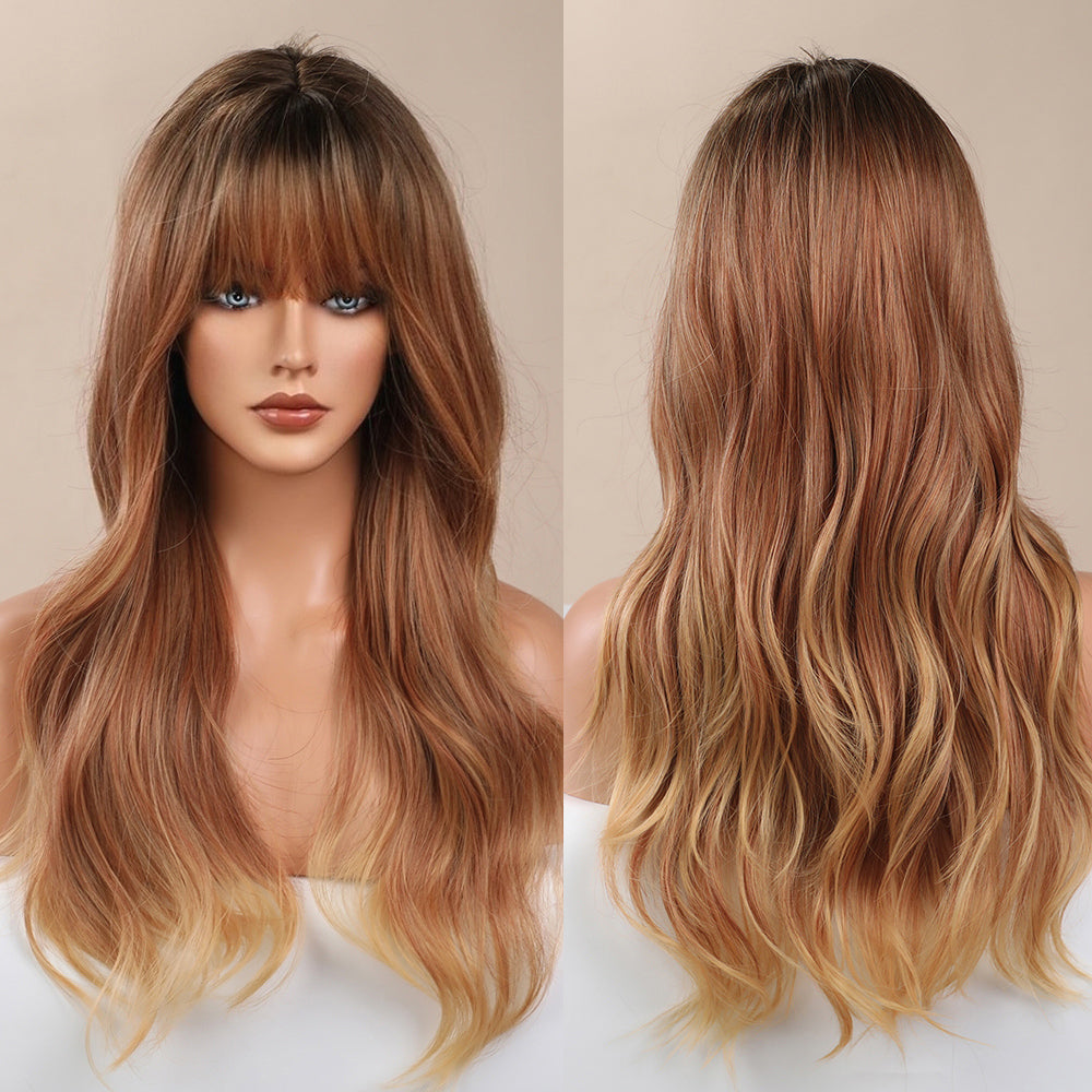 Orange Gradient | Loose Wave | 26inch | Apn VIPS