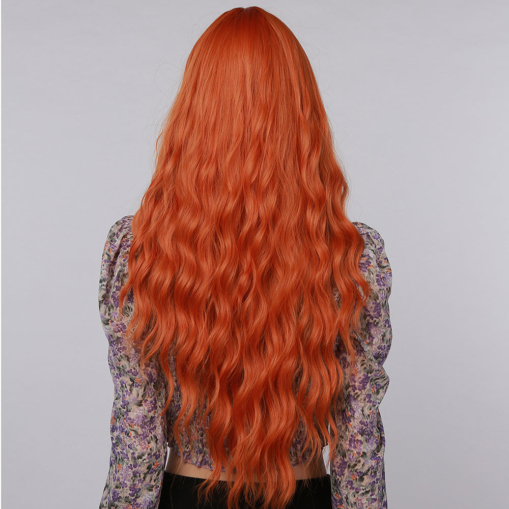 Orange | Curly Hair | 30inch | Apn Realway