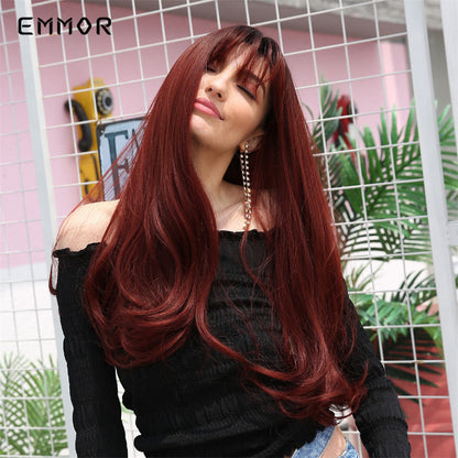 Red Gradient | Loose Wave | 22inch | SM368 | Apn ZYJX