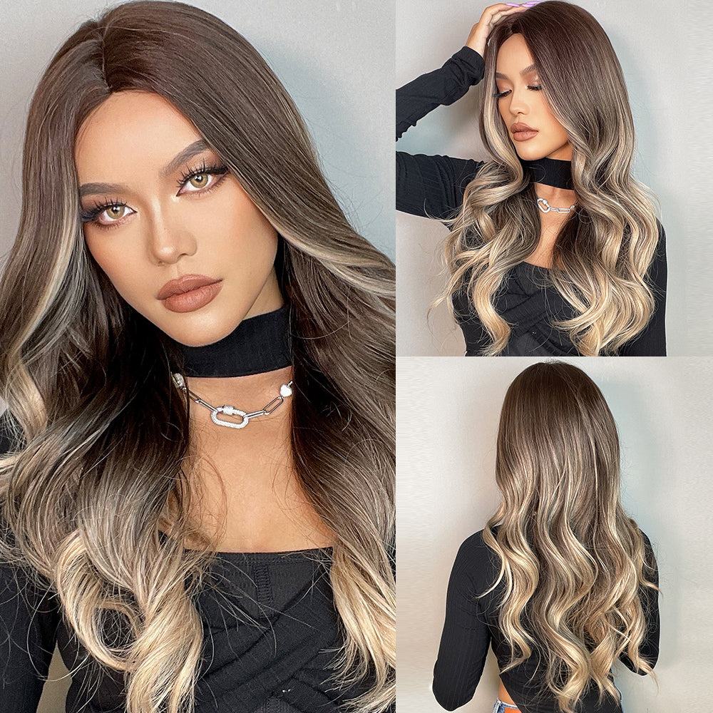 Golden Brown Gradient | Loose Wave | 26inch | Apn Realway