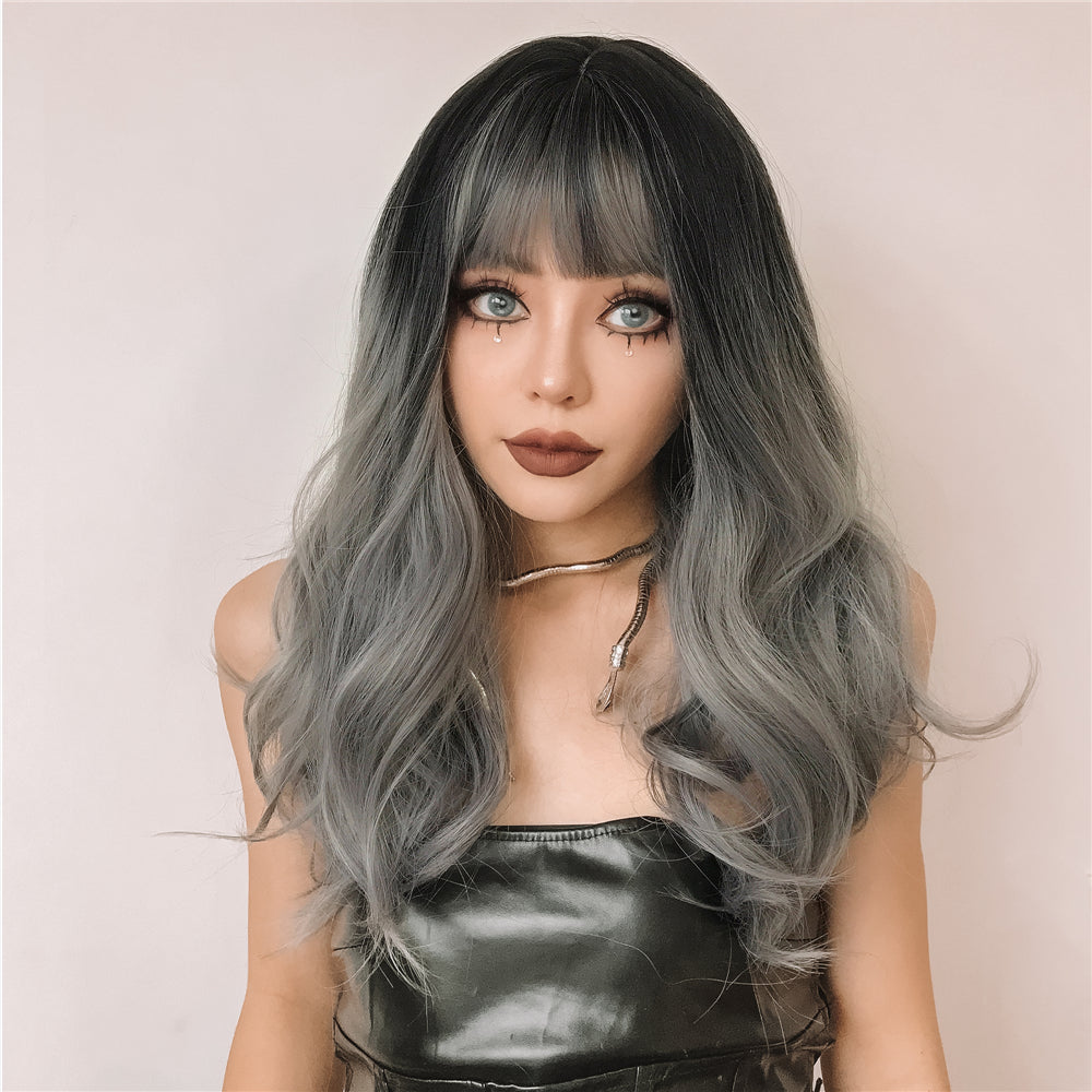 Gray Gradient | Loose Wave | 22inch | Apn Prtheuscn1