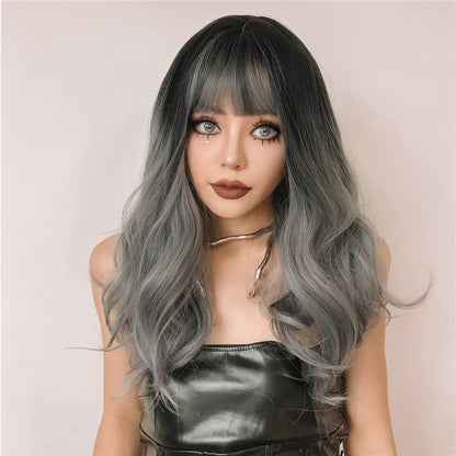 Gray Gradient | Loose Wave | 22inch | Apn Realway