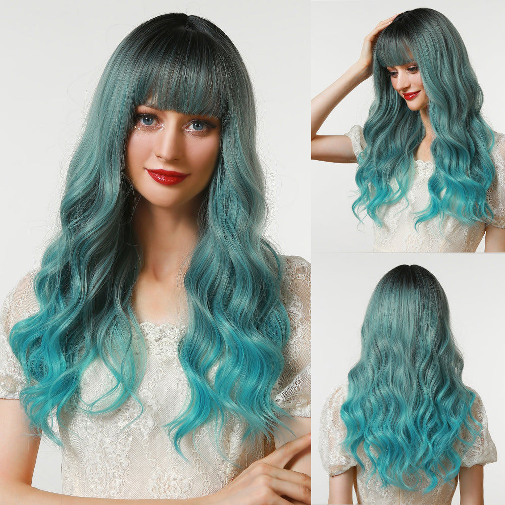 Blue Gradient | Loose Wave | 28inch | SM6162 | Apn 51talk