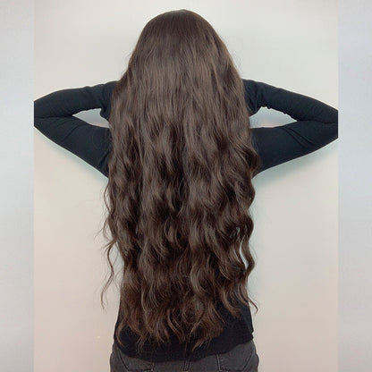 Brown | Curly Hair | 32inch | Apn VIPS