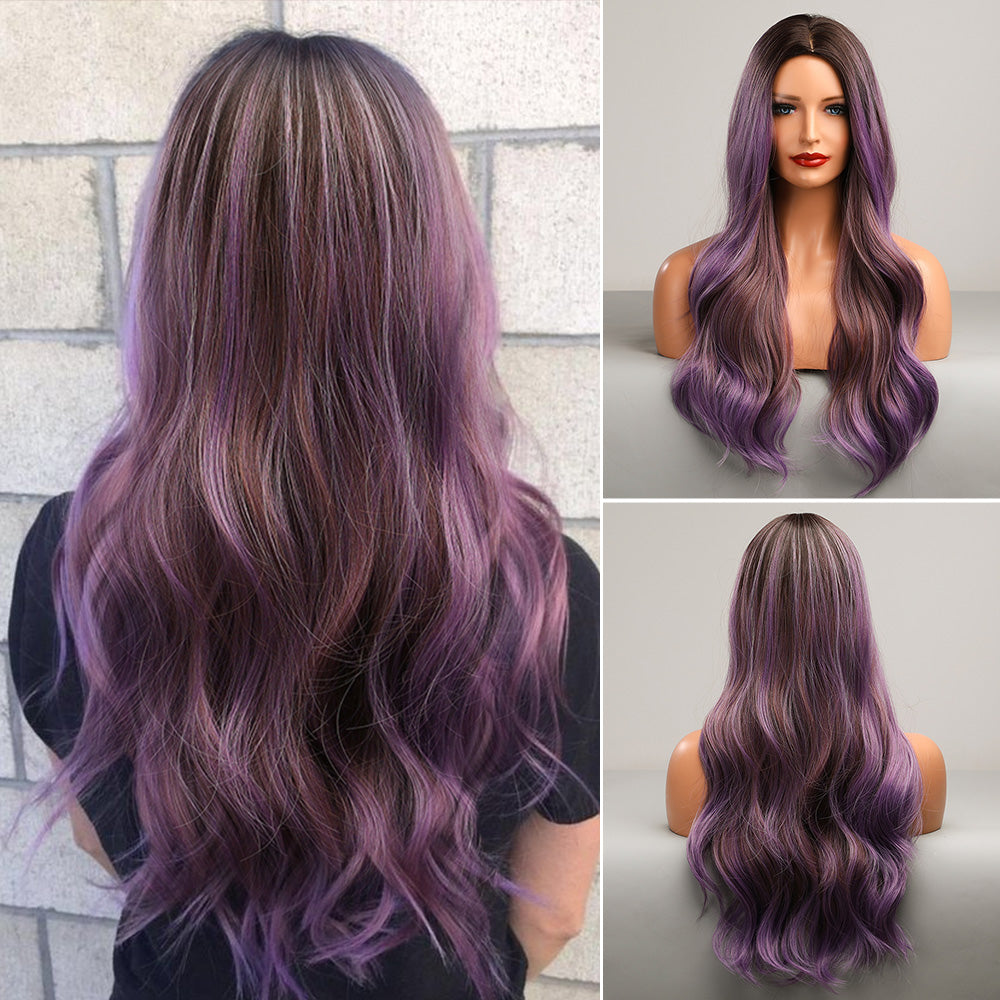 Purple Gradient | Loose Wave | 26inch | SM8039 | Apn ZYJX