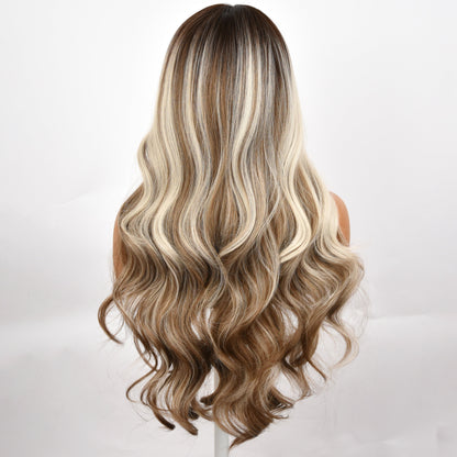 Julianna | Blonde Dragon Beard Brown Gradient | Body Wave | 30 Inch | SM6966 | Apn Popinrow