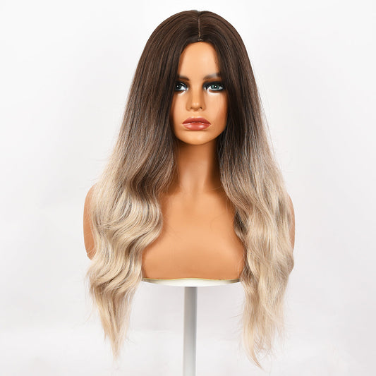 Brown & Grey Gradient | Body Wave | 26" | Apn Prtheuscn1