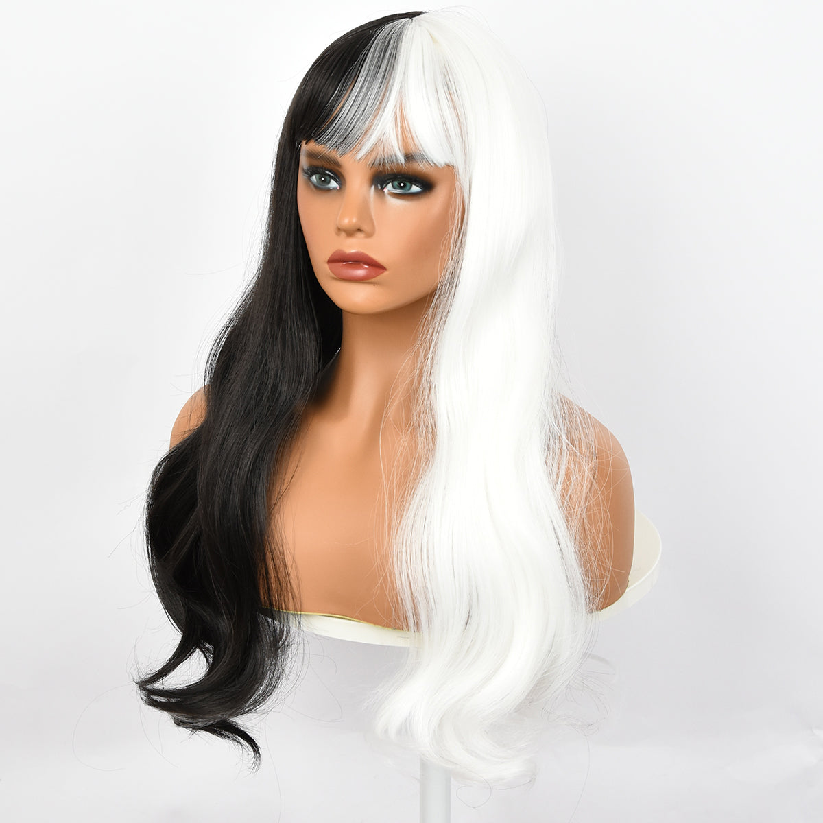 Tessa | Cosplay | Black & White | Long Body Wave | 26 Inch | SM9015 | Apn Kolifyph2