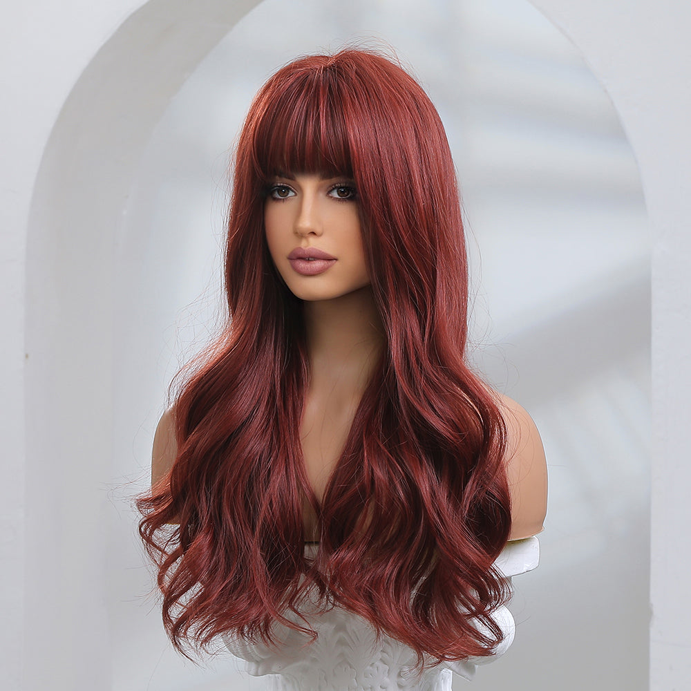 Red | Loose Wave | 24inch | SM8029 | Apn 51talk