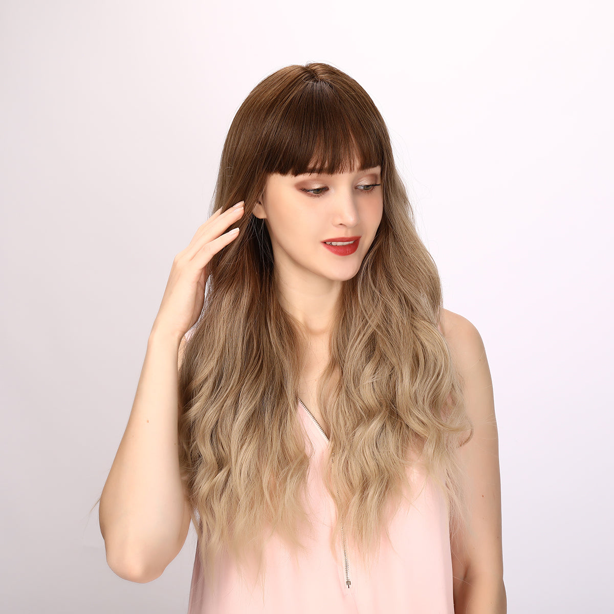 Faith | Blonde and Ombre Wig | Loose Wave Wig | 26 inch Wig | SM6096 | Apn Faith