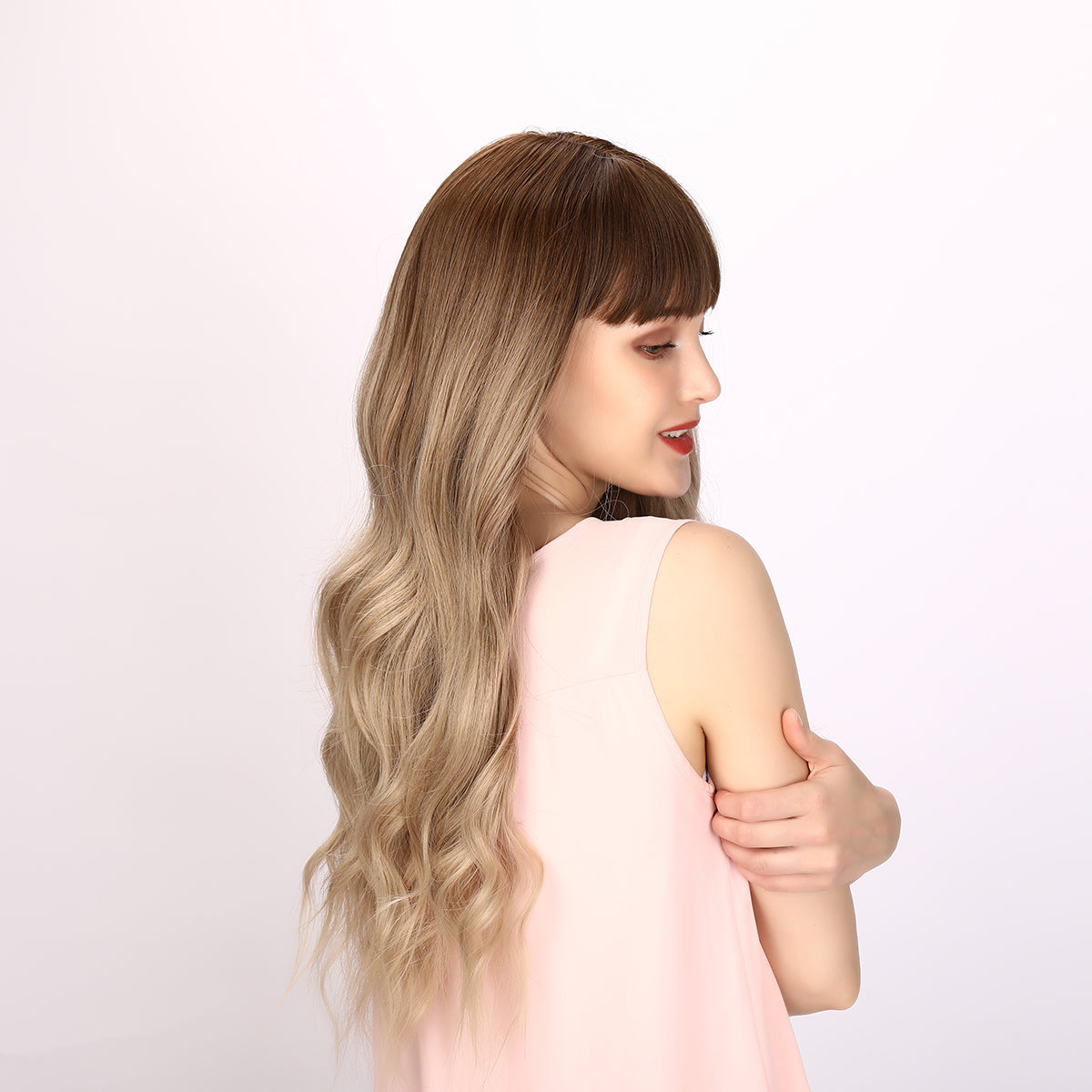 Faith | Blonde and Ombre Wig | Loose Wave Wig | 26 inch Wig | SM6096 | Apn Faith