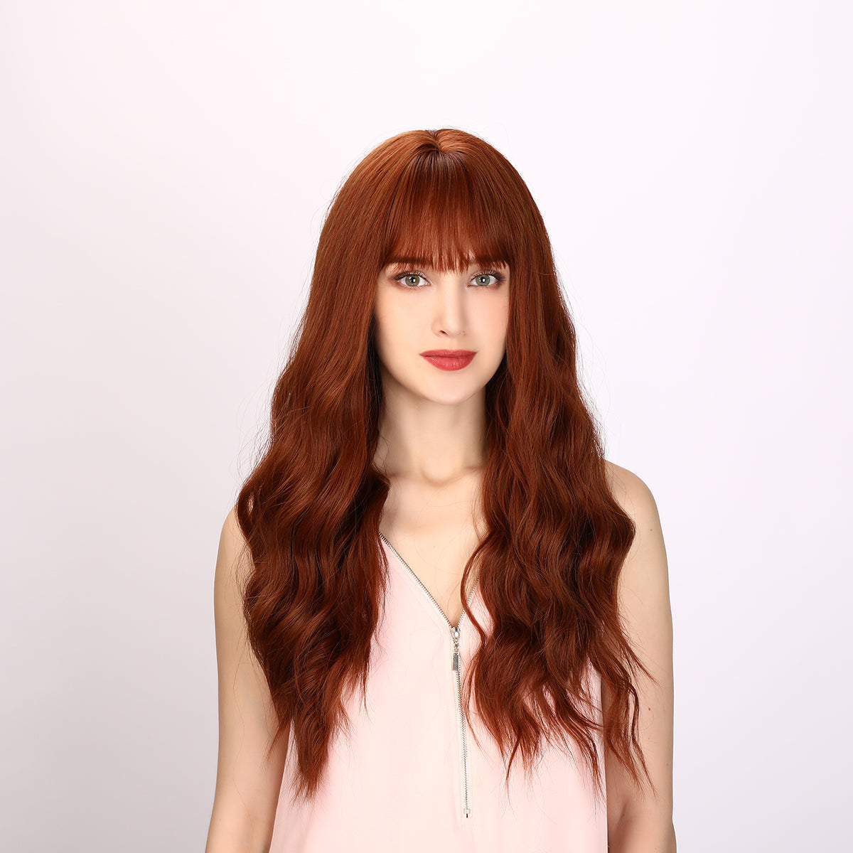 Isabel | Wine Red Wig | Loose Wave Wig | 26 inch Wig | SM6154 | Apn Faith