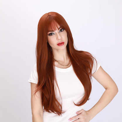 Harmony | Orange Wig | Loose Wave Wig | 26 inch Wig | SM8011 | Apn Faith