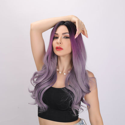 Sutton | Purple and Ombre Gradient Wig | Loose Wave Wig | 28 inch Wig | SM027 | SM027 | Apn Faith