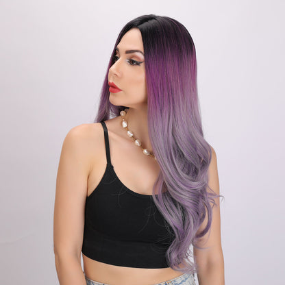 Sutton | Purple and Ombre Gradient Wig | Loose Wave Wig | 28 inch Wig | SM027 | SM027 | Apn Faith