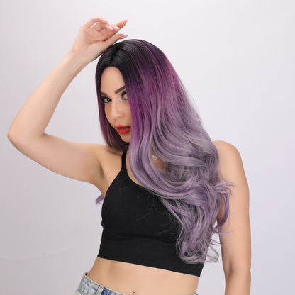 Sutton | Purple and Ombre Gradient Wig | Loose Wave Wig | 28 inch Wig | SM027 | SM027 | Apn Faith