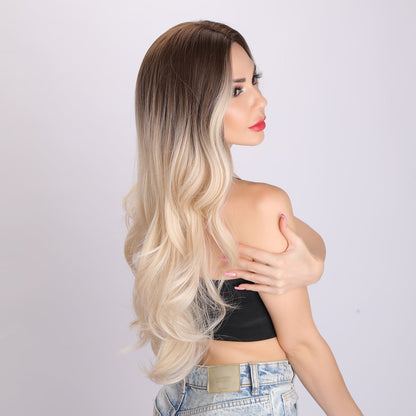 Khloe | Ombre Brown to Blonde Wig | Loose Wave Wig | 26 inch Wig | SM307 | Apn Popinrow