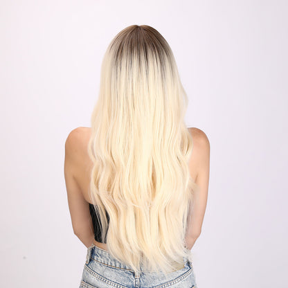 Summer | Blonde and Ombre Wig | Body Wave Wig | 28 inch Wig | SM9347 | Apn Popinrow