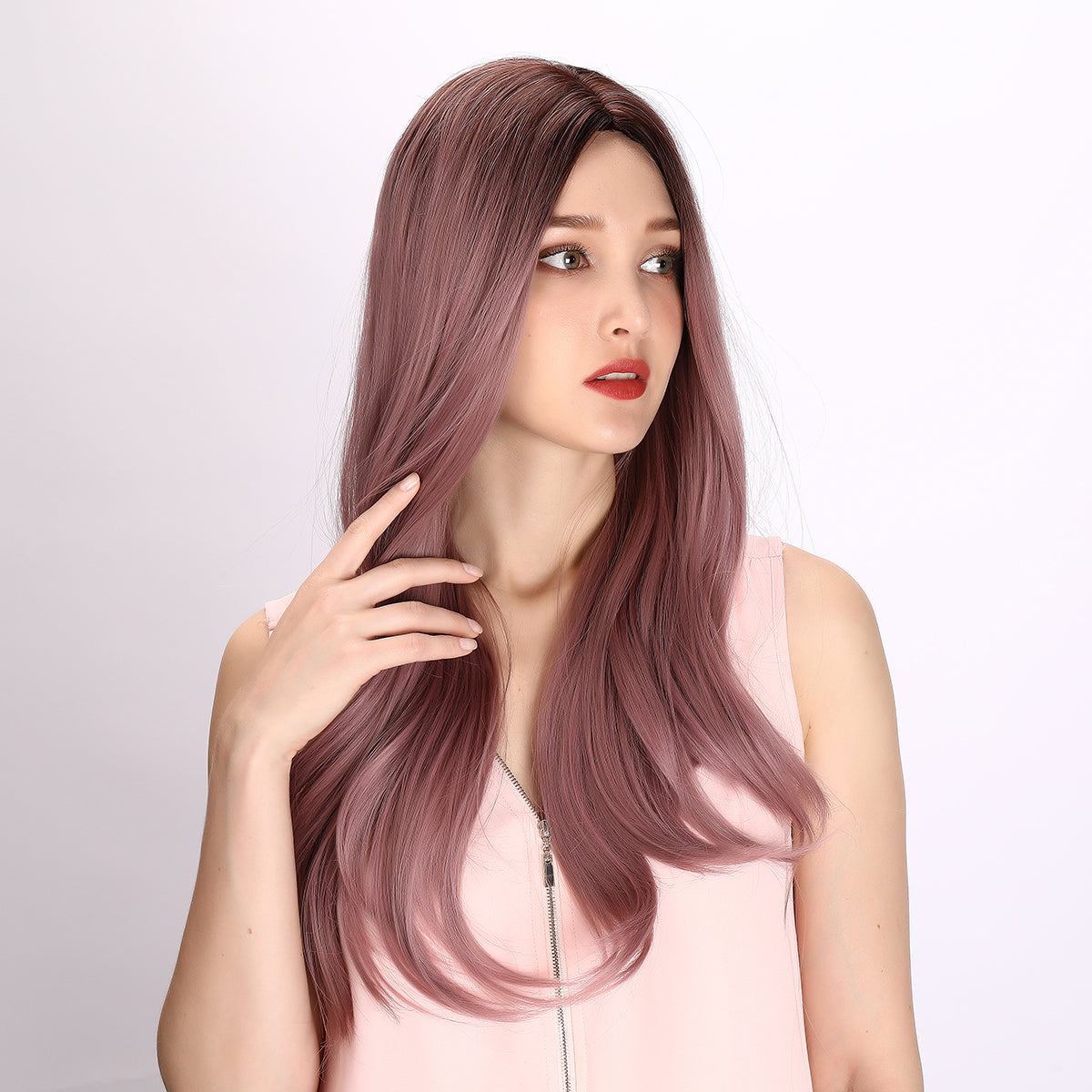 Hadley | Purple Wig | Loose Wave Wig | 26 inch Wig | SM8041 | Apn Faith