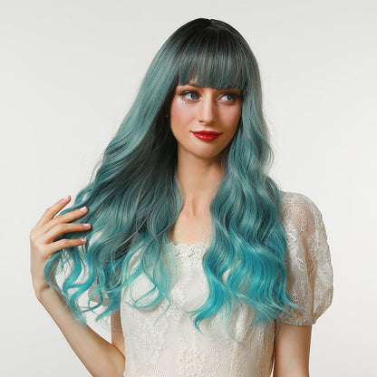 Blue Gradient | Loose Wave | 28inch | Apn VIPS