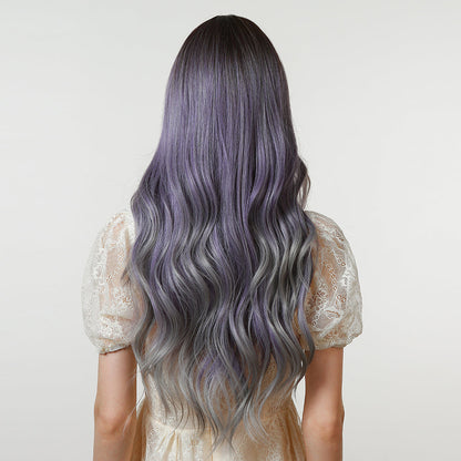 Purple Gradient | Wavy Curly | 28inch | Apn VIPS