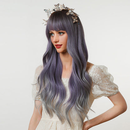 Purple Gradient | Wavy Curly | 28inch | SM6163 | Apn KolifySZ