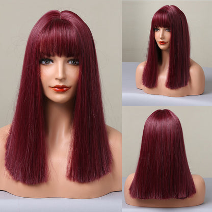 Red | Straight Hair | 18inch | Apn Prtheuscn1