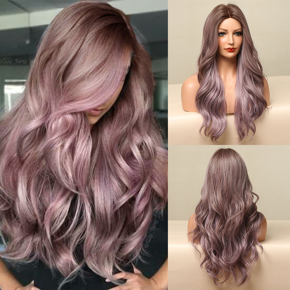 Purple Gray Gradient | Loose Wave | 26inch | Apn VIPS